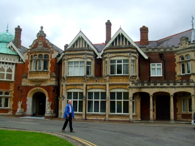 The Mansion, at Bletchley Park, where the WW2 work began. MI6 met here to decide if Bletchley Park would make a good intercepting center during the war. 